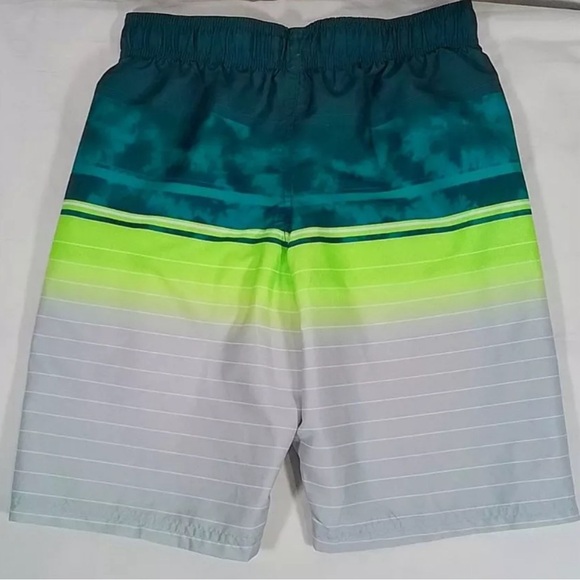 Under Armour Boys' Gradient Tie Dye Stripe Volley swim Short - Picture 3 of 4